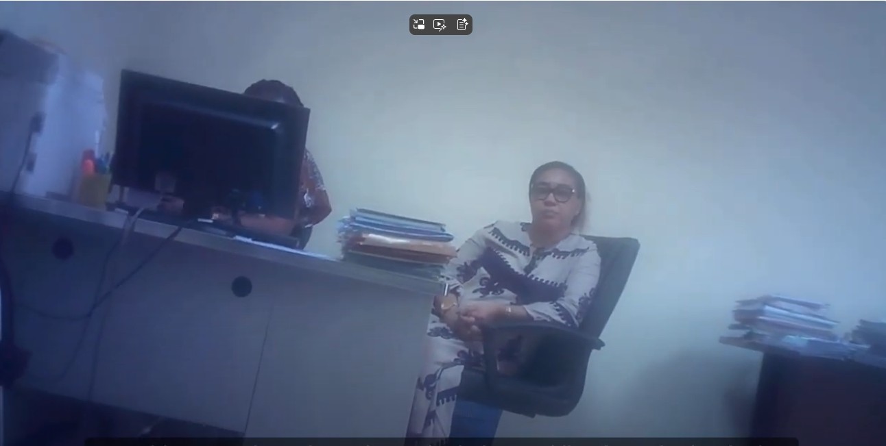 Gabon : caméra cachée de l'audition de Nourredin Bongo par la juge Leila Ayombo Moussa Biam